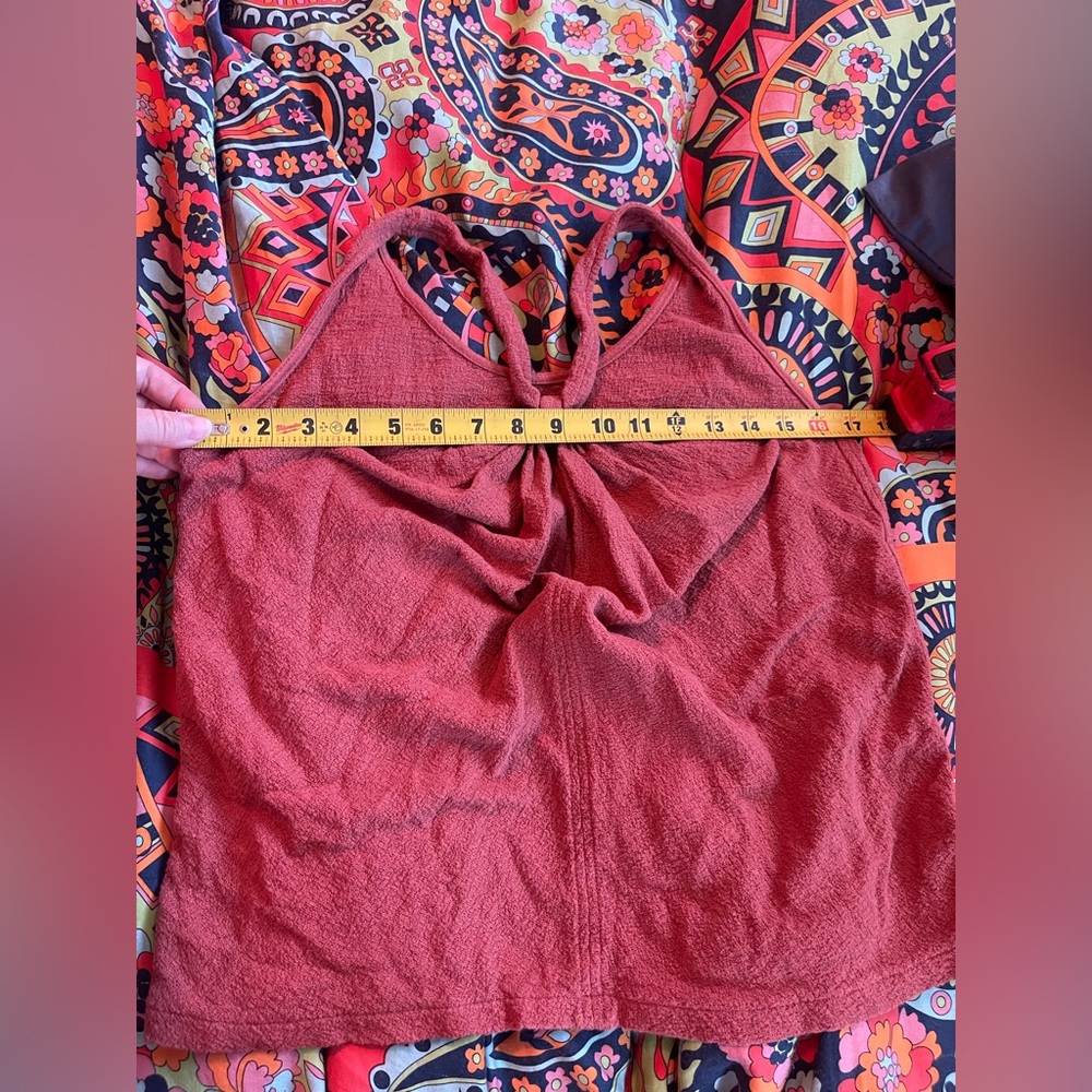 Madewell Tank Top Terracotta / Burnt Orange size XS - Picture 8 of 11